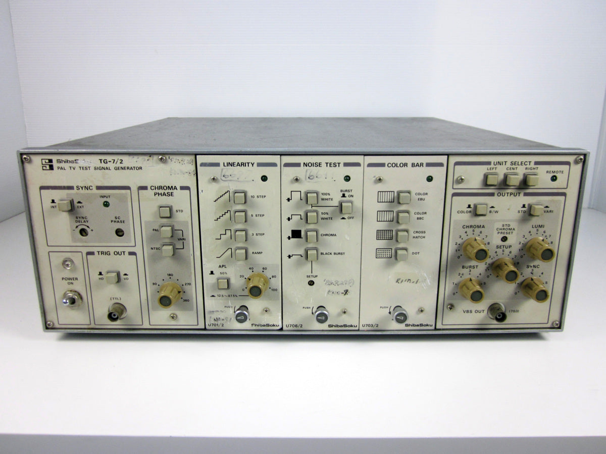 Shibasoku TG-7/2 PAL TV Test Signal Generator [t1230685979]