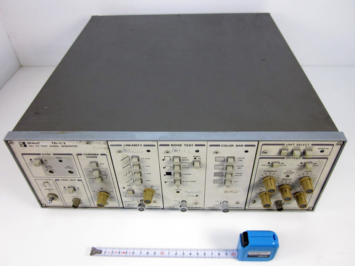 Shibasoku TG-7/2 PAL TV Test Signal Generator [t1230685979]