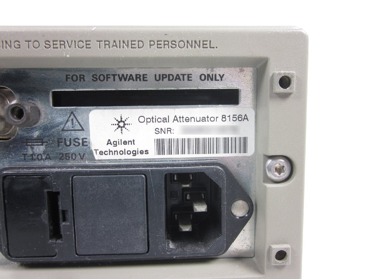 Agilent 8156A Optical Attenuator 60dB 1200-1650nm [q1230681484]