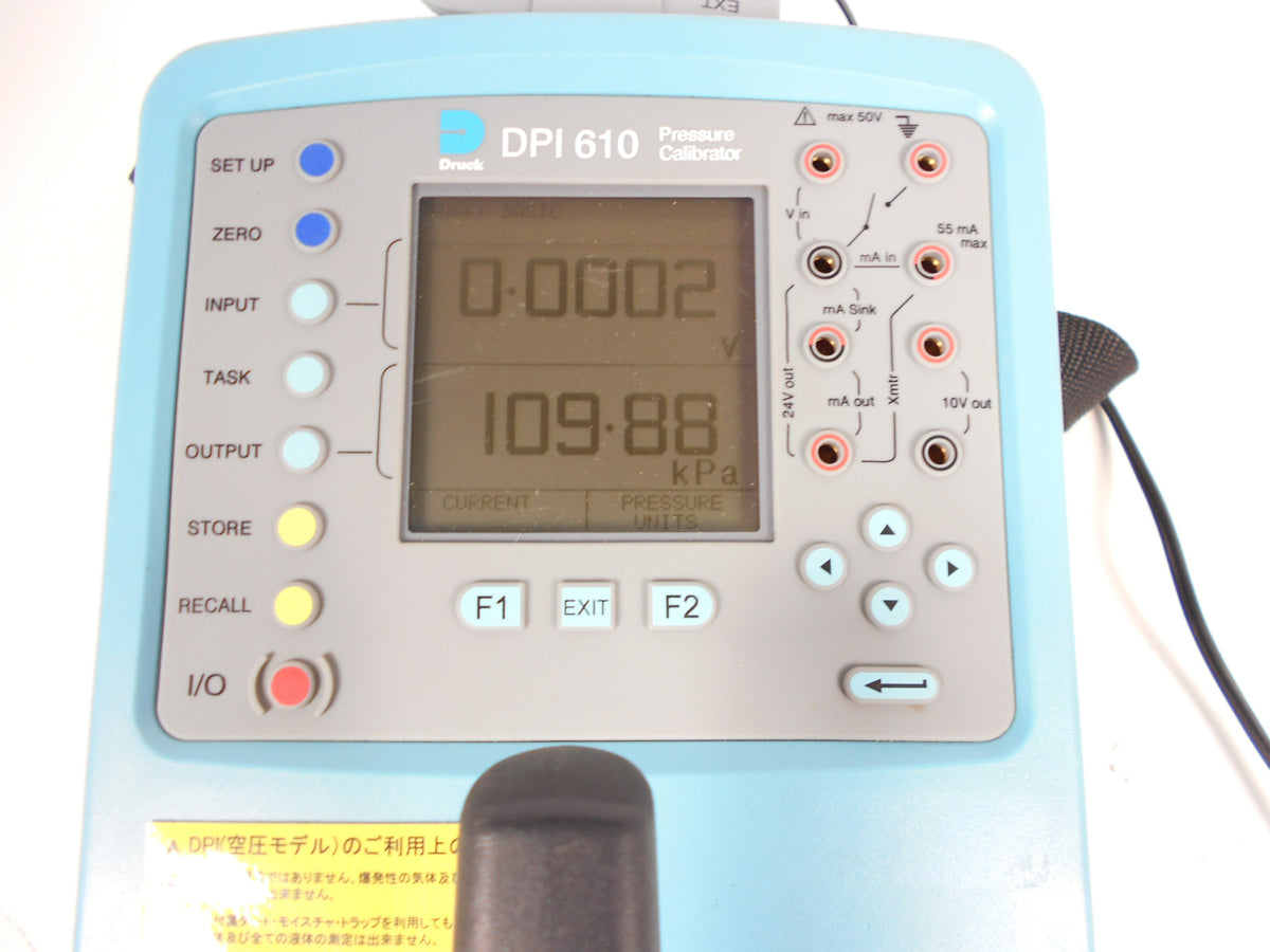 GE Sensing DPI610PC Portable Pressure Calibrator -100 to 700kPa [o1230694711]