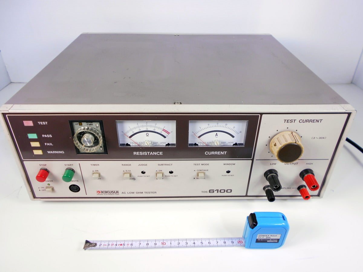 Kikusui TOS6100 AC Earth Continuity Tester 0-30A [w1230689025]