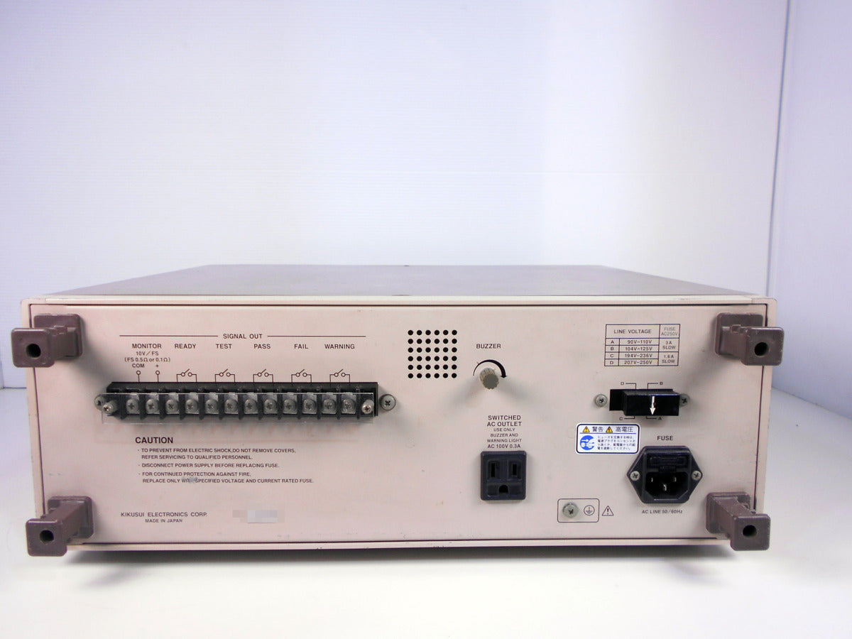Kikusui TOS6100 AC Earth Continuity Tester 0-30A [w1230689025]