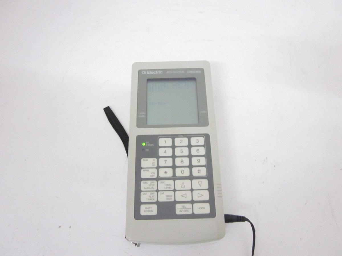 Oi Electric MS602B Line Tester 300Hz-4kHz [c1230694010]