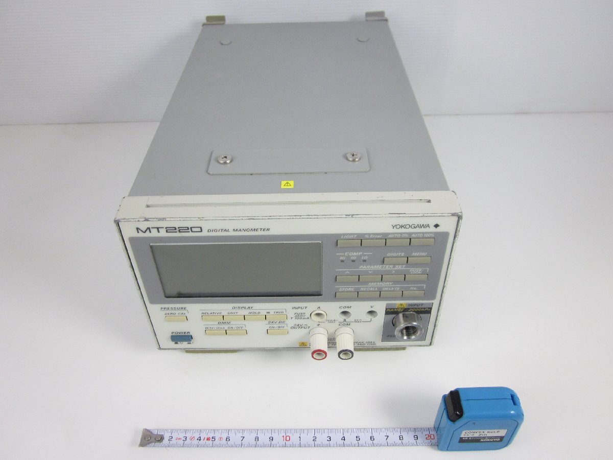 Yokogawa MT220 Digital Manometer Pressure Gauge [g1230680898]
