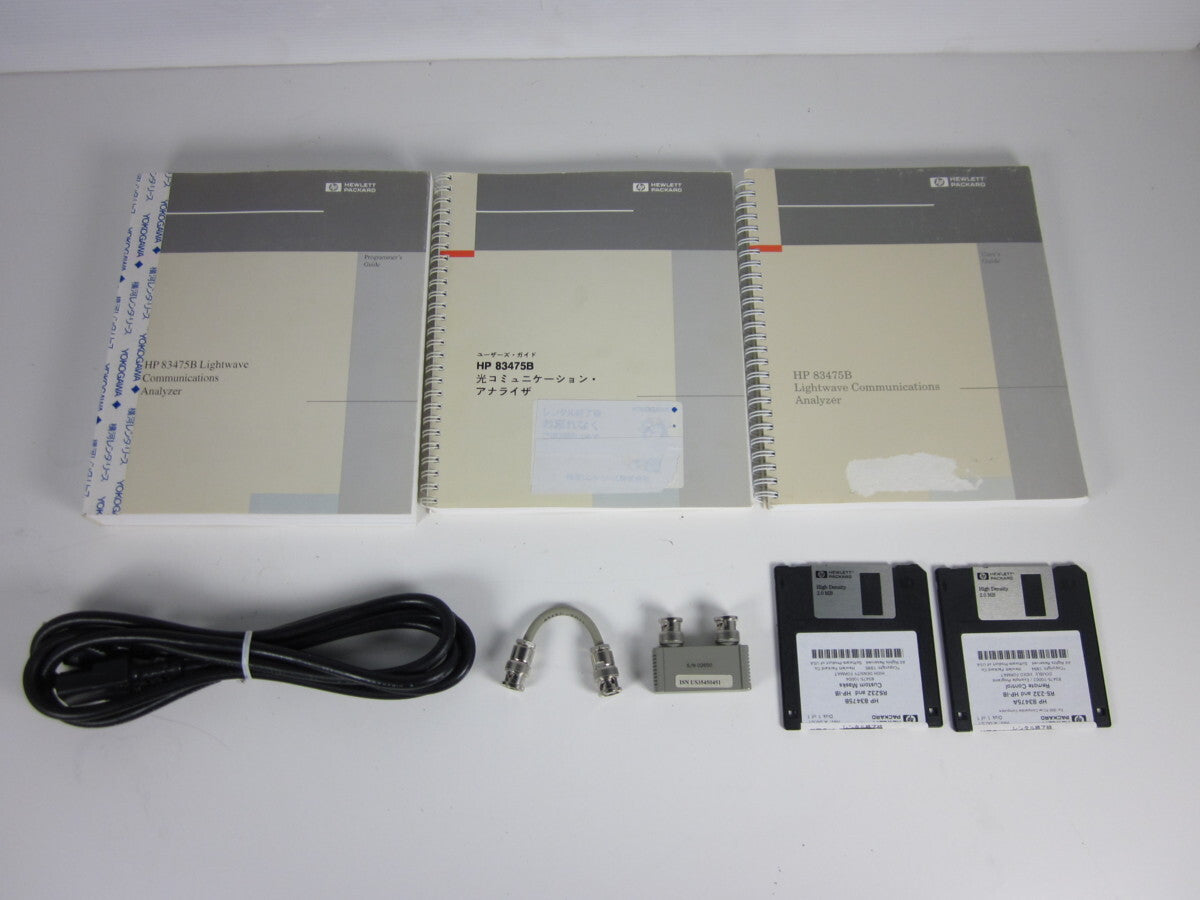 Agilent 83475B Lightwave Communications Analyzer [c1230690926]