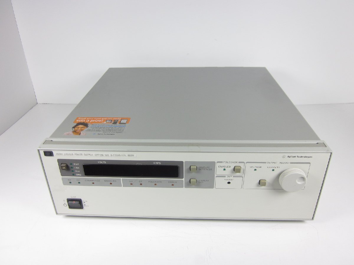 Agilent 6030A Autoranging DC Power Supply 170V 17A 800W [u1230695669]