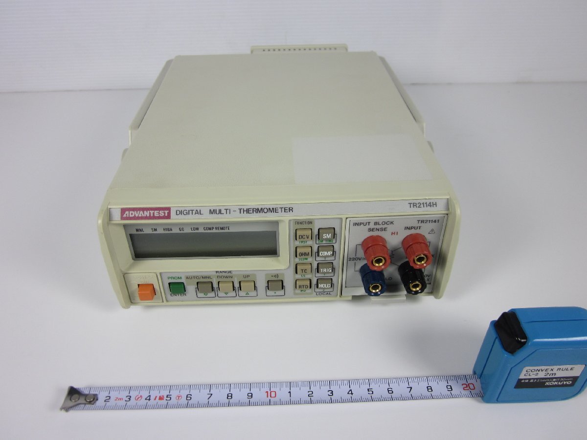 Advantest TR2114H Digital Multi Thermometer 4.5 Digit [f1230689153]