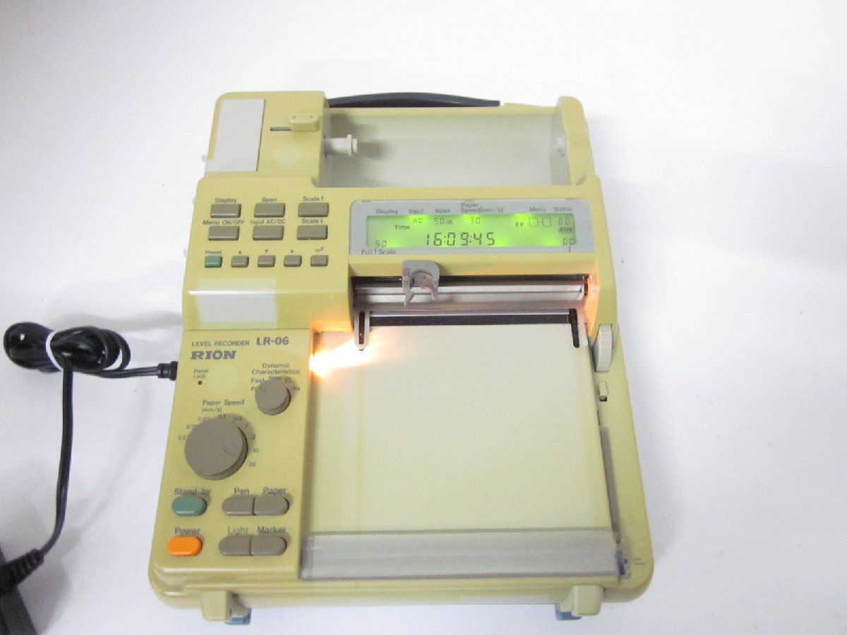 Rion LR-06 Level Recorder 1ch 100mm [t1230687370]
