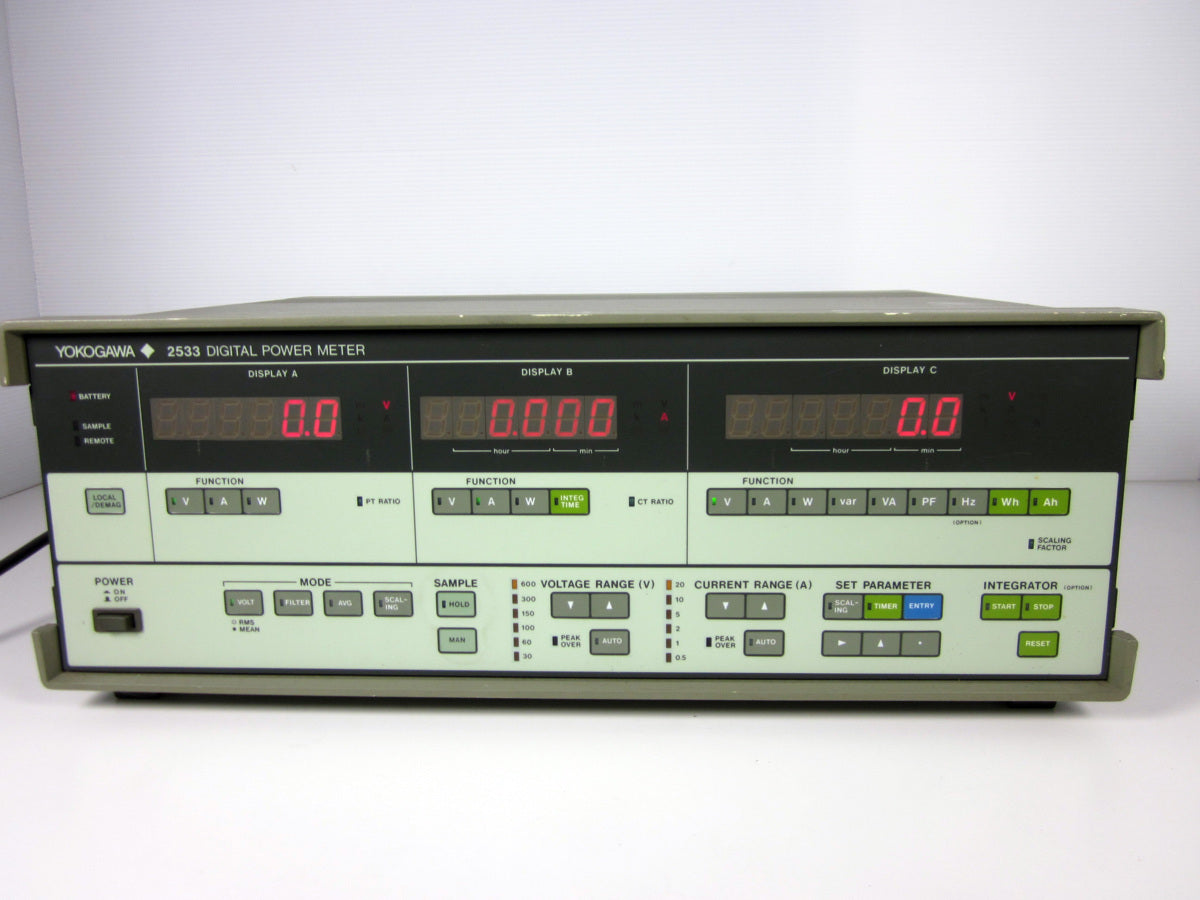 Yokogawa 253311 Digital Power Meter Voltage Current Power [h1230692406]