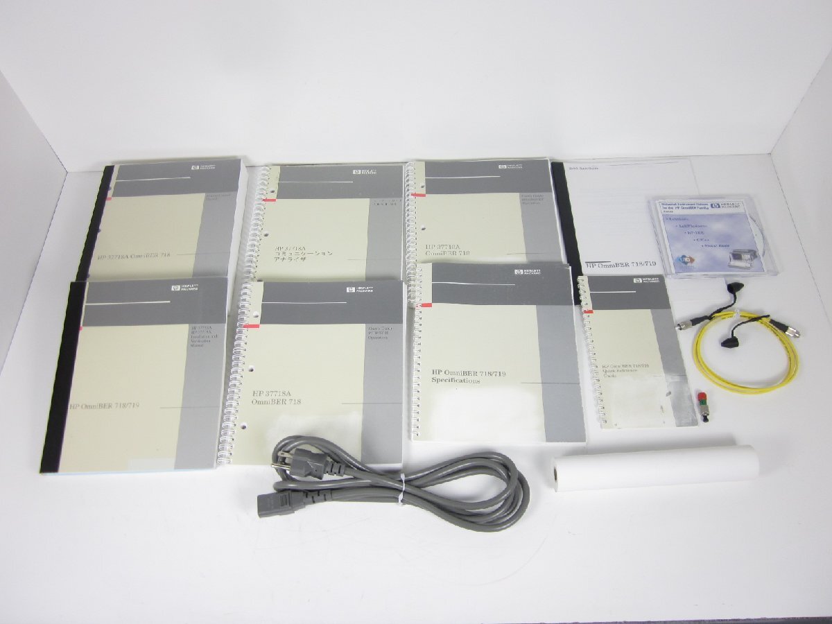 HP 37718A OmniBER 718A Communications Analyzer [l1230692141]