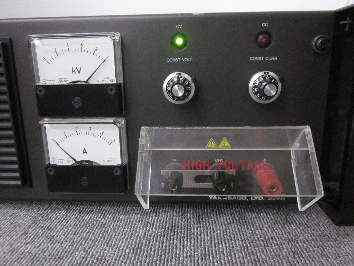 Takasago HV1.0-5 DC Regulated Power Supply 1000V 0.5A [d1230693820]