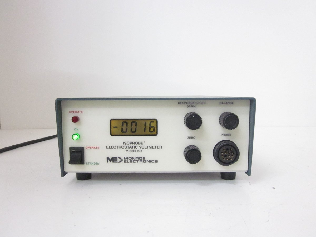 Monroe 244 Electrostatic Surface Voltmeter DC 0-3kV [g1230683142]