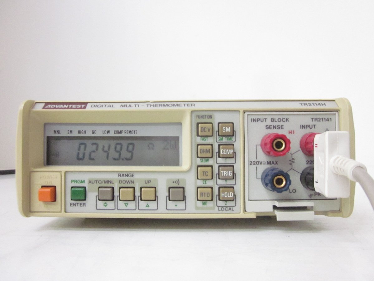 Advantest TR2114H Digital Multimeter Thermometer 4.5 Digit [u1230696359]