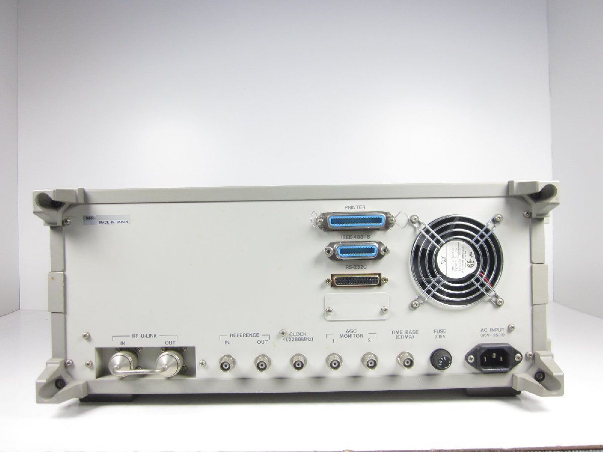 JRC NJZ921A CDMA Service Tester CODEC/LOOP BACK [c1230689284]