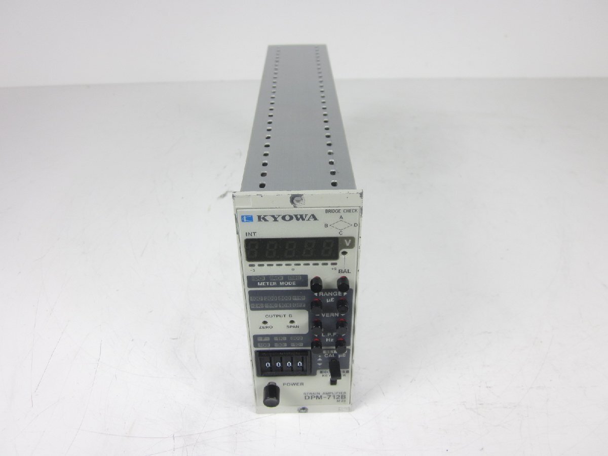 Kyowa DPM-712B Dynamic Strain Amplifier DC-5kHz [f1230686220]