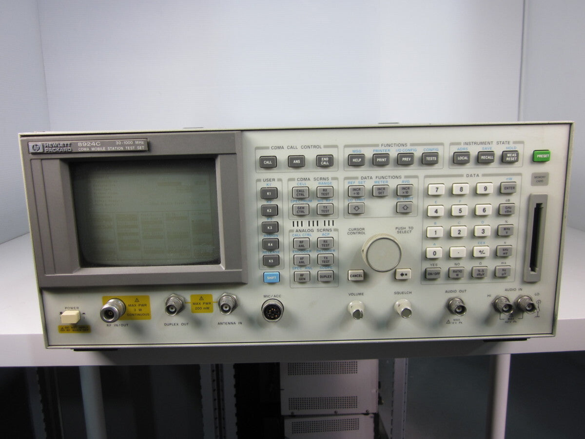 Keysight 8924C Mobile Station Test Set [x1230682118]