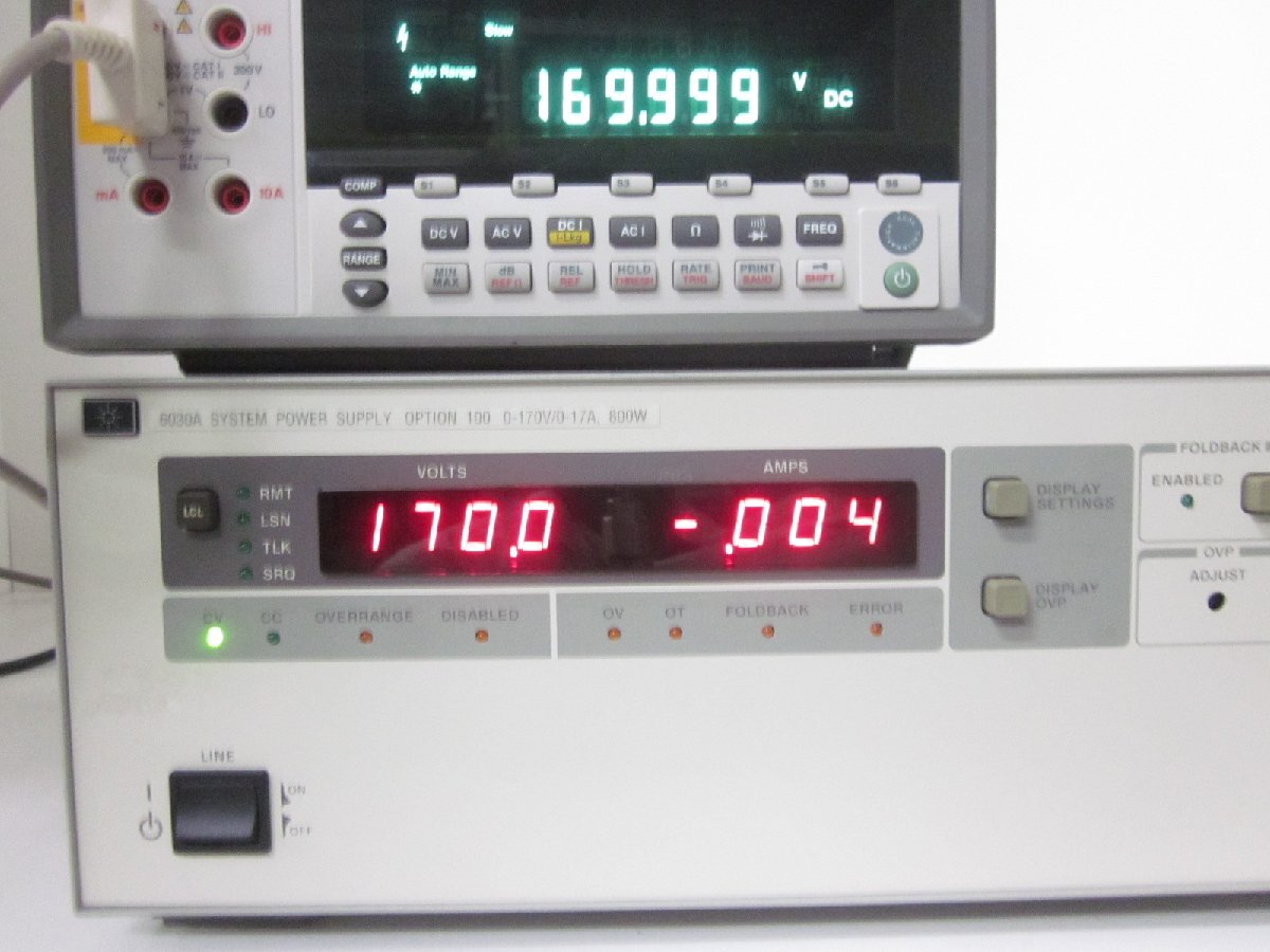 Agilent 6030A Autoranging DC Power Supply 170V 17A 800W [u1230695669]