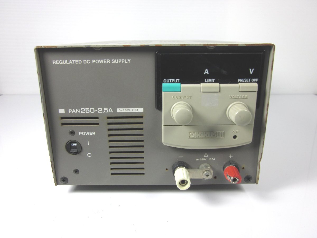 Kikusui PAN250-2.5A DC Power Supply 0-250V 0-2.5A [1230687028]