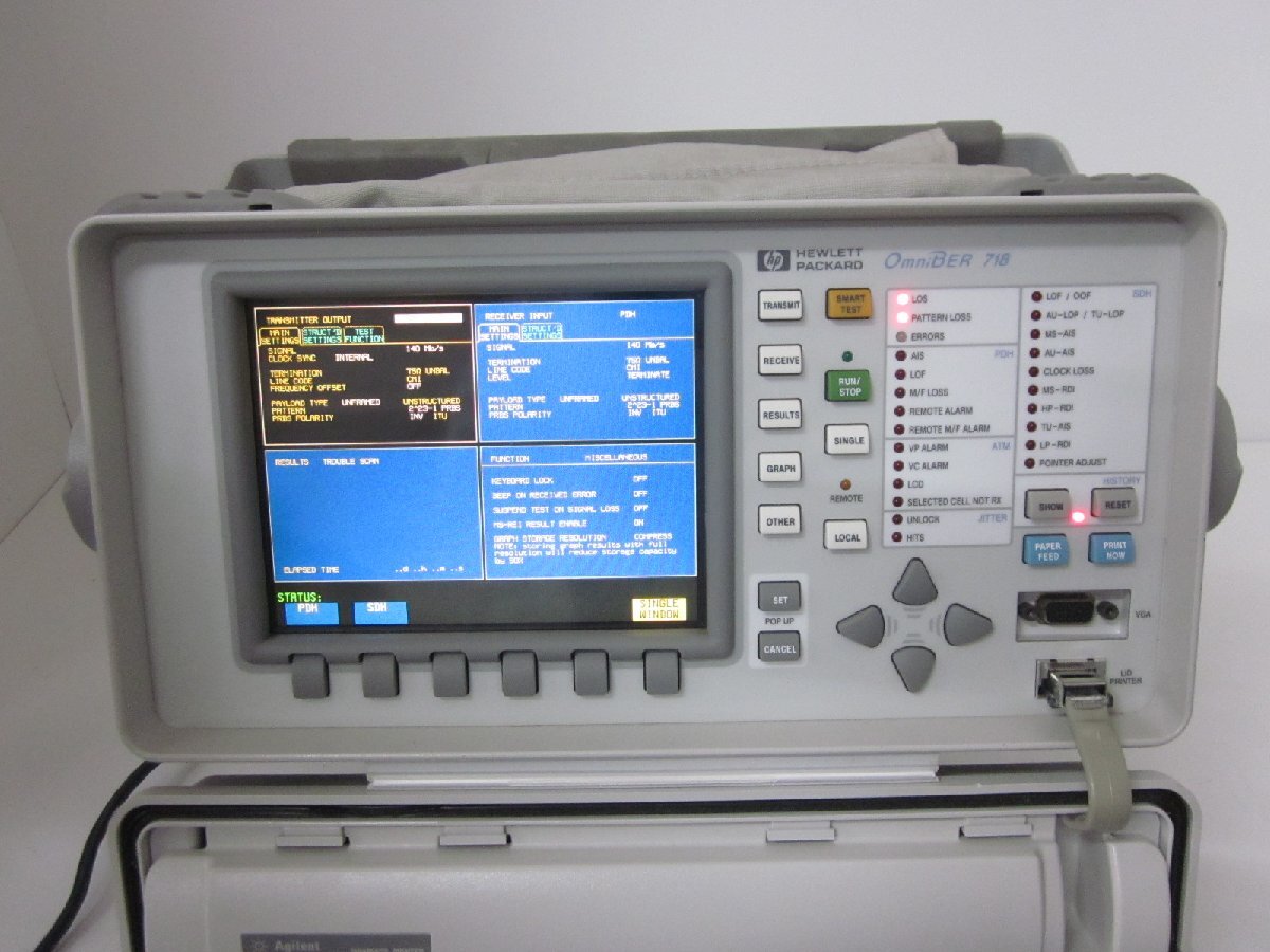 HP 37718A OmniBER 718A Communications Analyzer [l1230692141]