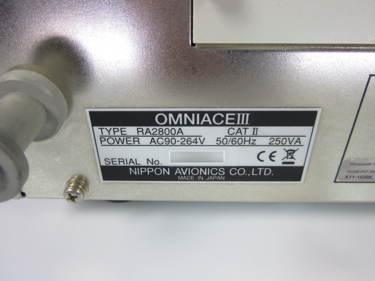 Nippon Avionics RA2800A Omniace III Recorder 32ch [w1230689318]