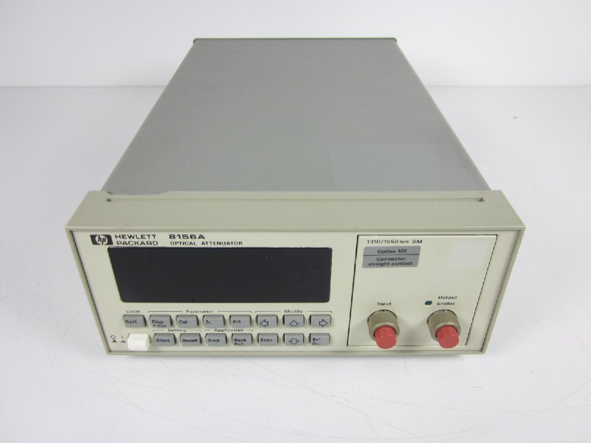 HP 8156A Optical Attenuator 60dB 1200-1650nm [g1230689860]
