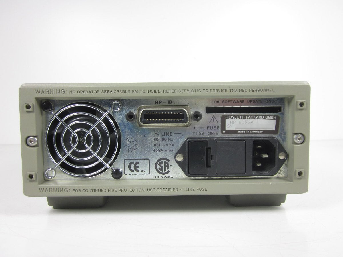 HP 8156A Optical Attenuator 60dB 1200-1650nm [g1230689860]
