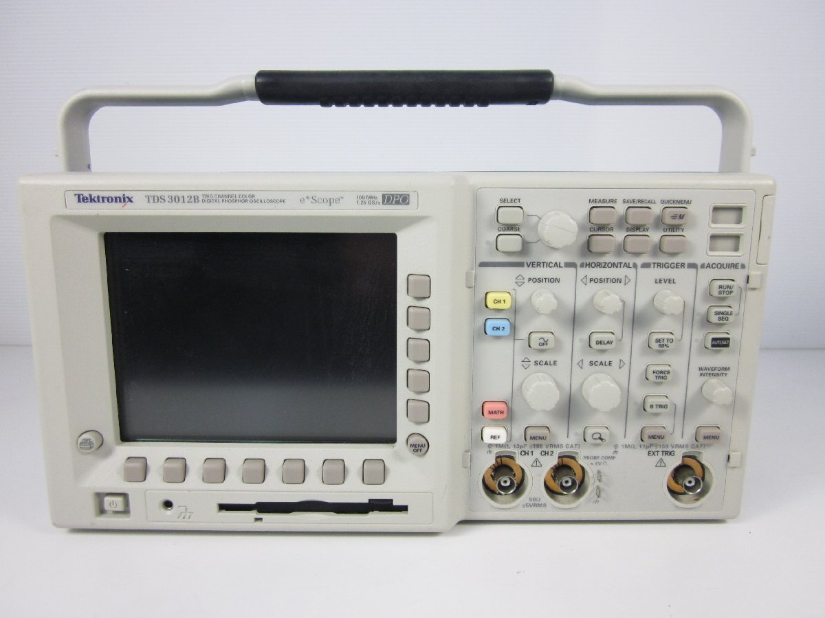 Tektronix TDS3012B Digital Oscilloscope 2CH 100MHz [d1230698551]