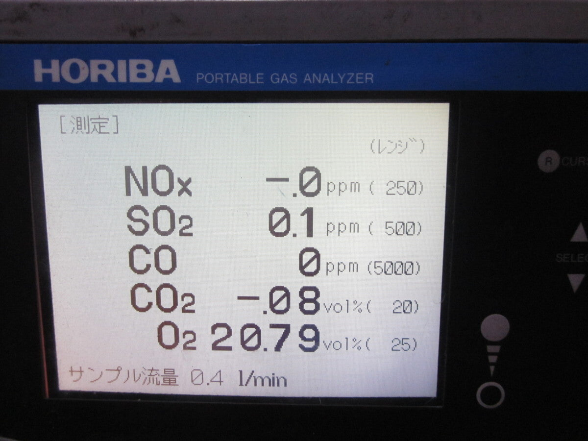 Horiba PG-250A Portable Gas Analyzer NOx/SO2/CO/CO2/O2 [k1230691928]