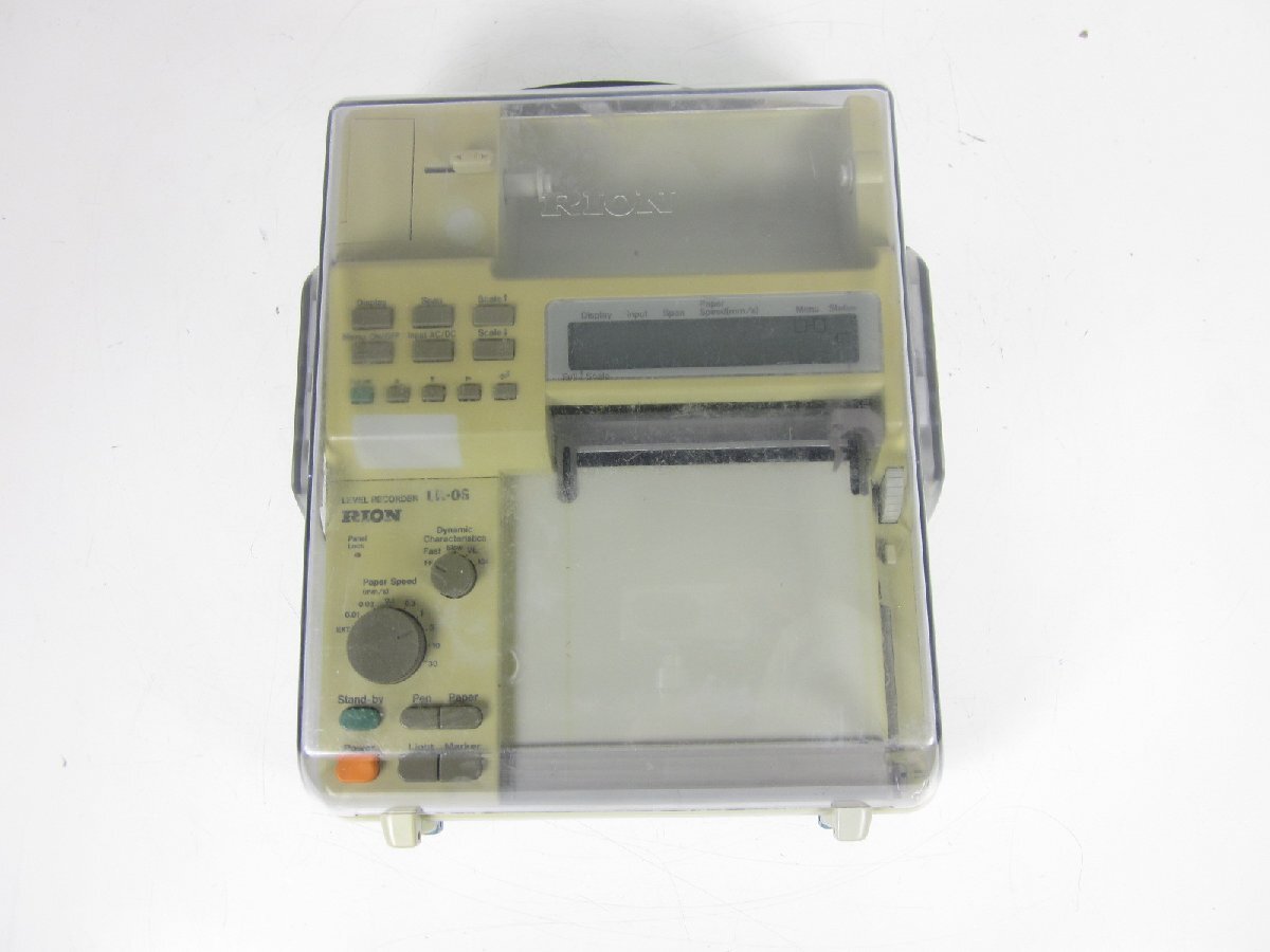 Rion LR-06 Level Recorder 1ch 100mm [x1230681369]