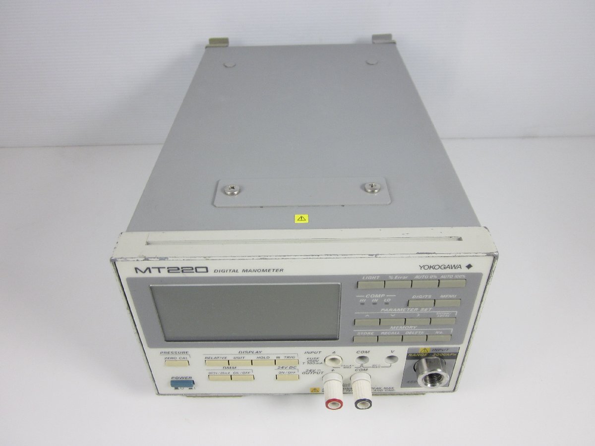Yokogawa MT220 Digital Manometer Pressure Gauge [g1230680898]