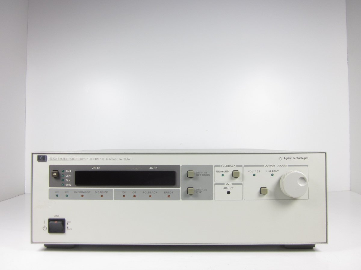 Agilent 6030A Autoranging DC Power Supply 170V 17A 800W [u1230695669]