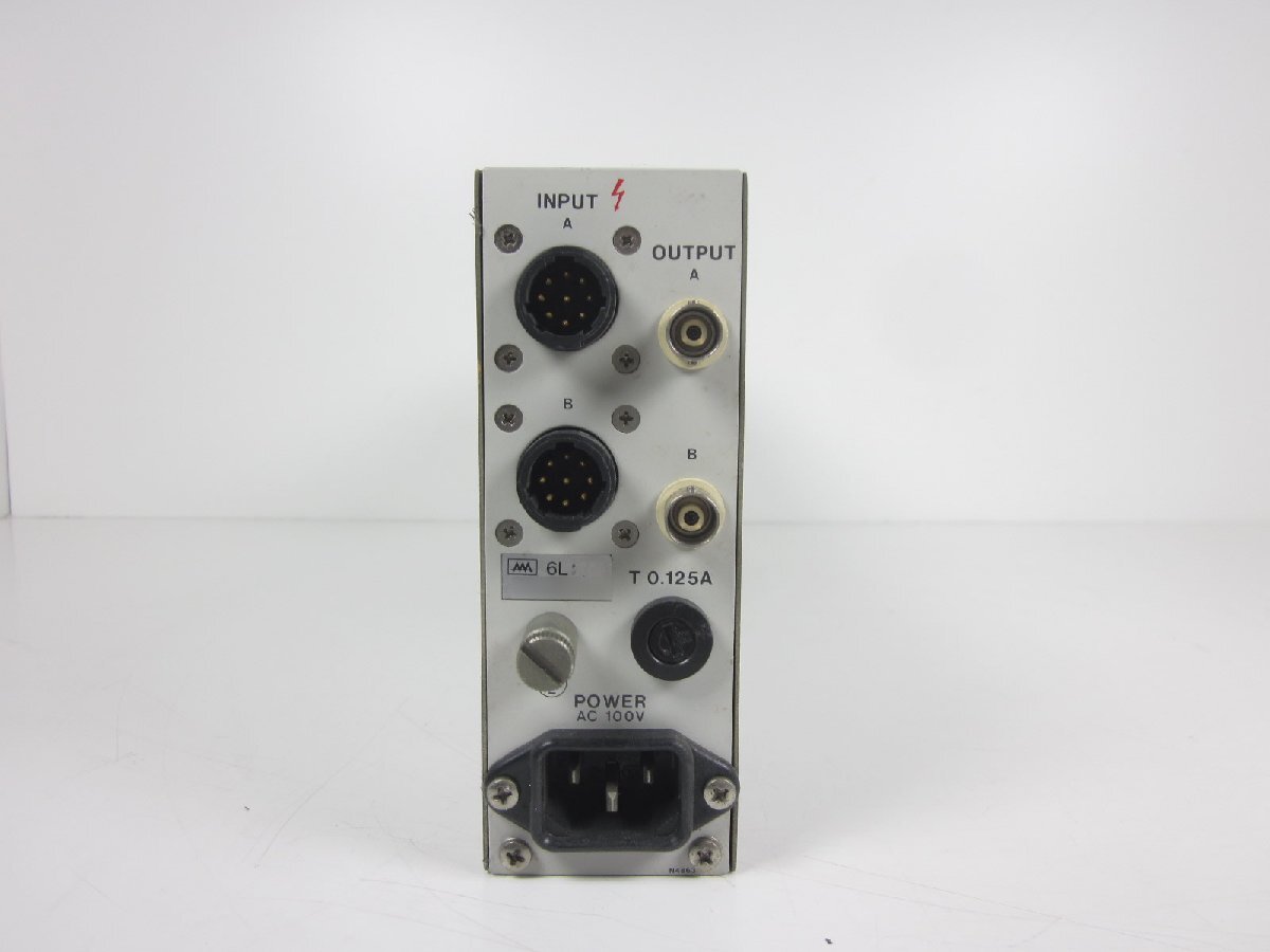 NEC 6L01YM DC Amplifier 2ch Gain 0.1-100 Steps DC-5kHz [l1230695520]