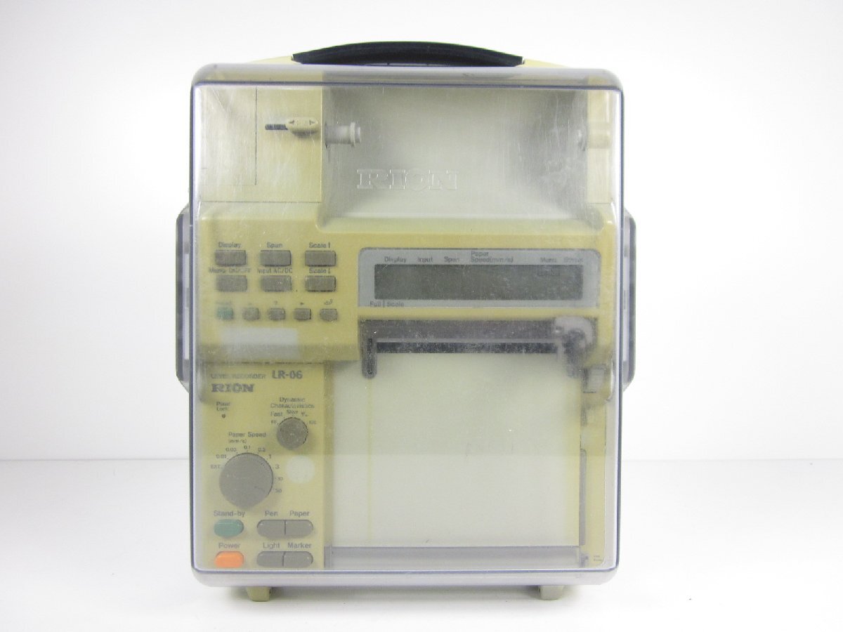 Rion LR-06 Level Recorder 1ch 100mm Paper Width [d1230691441]