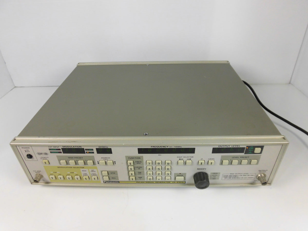 Panasonic VP-8191A FM/AM Signal Generator 135MHz [c1230688888]