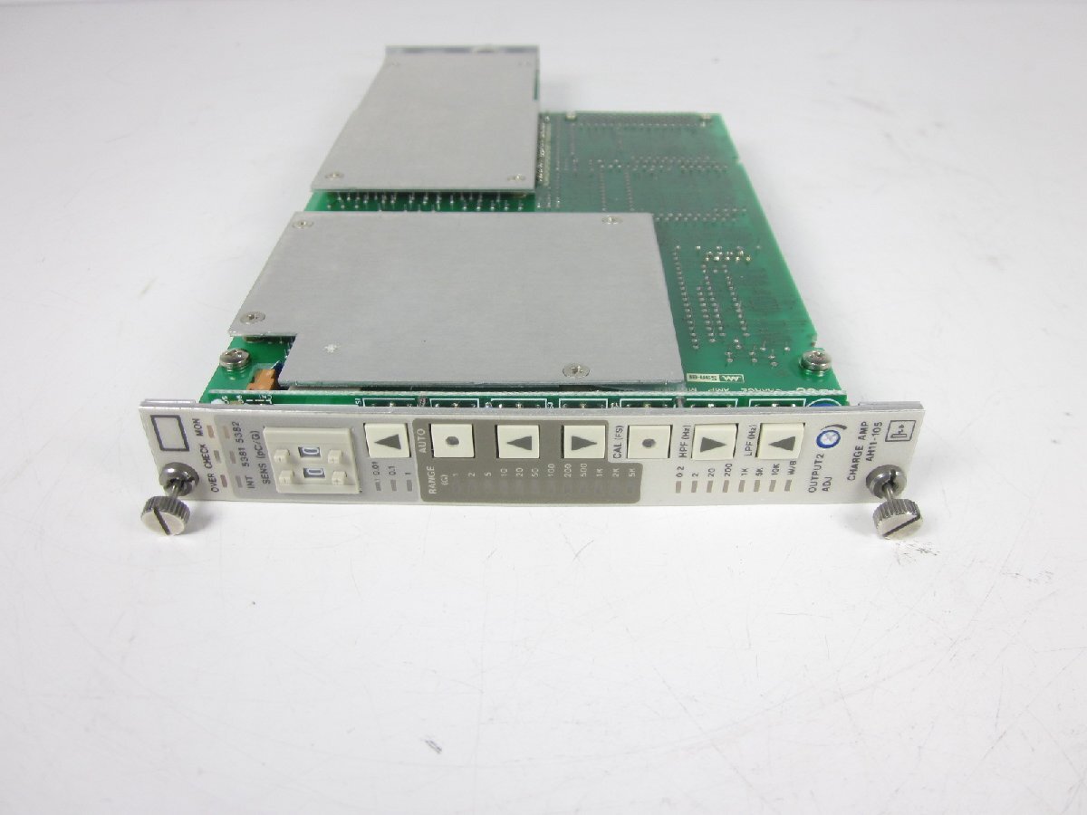 NEC AH11-105 Charge Amplifier Strain Gauge Signal Conditioner [r1230693128]