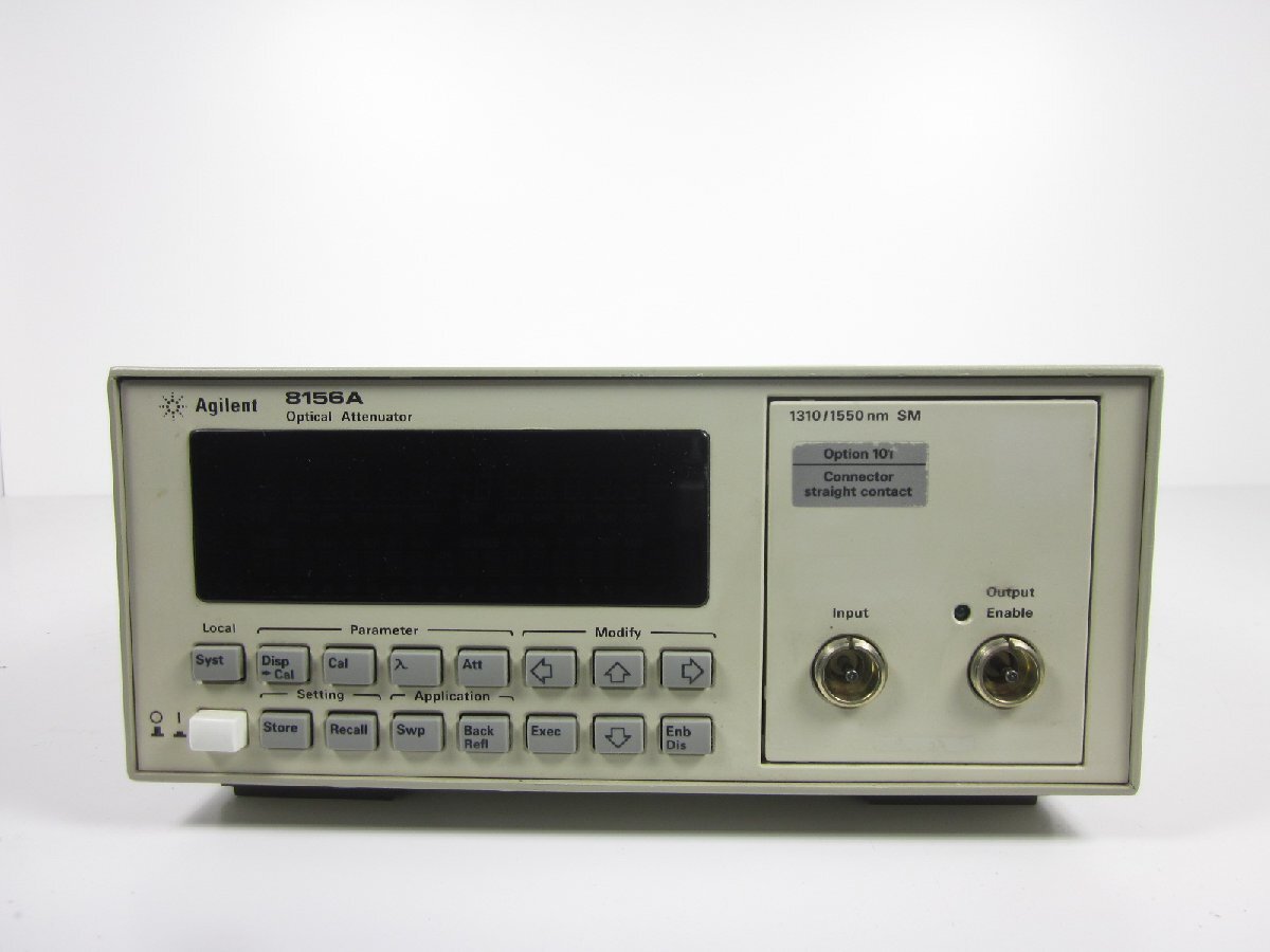 Agilent 8156A Optical Attenuator 60dB 1200-1650nm [q1230681484]