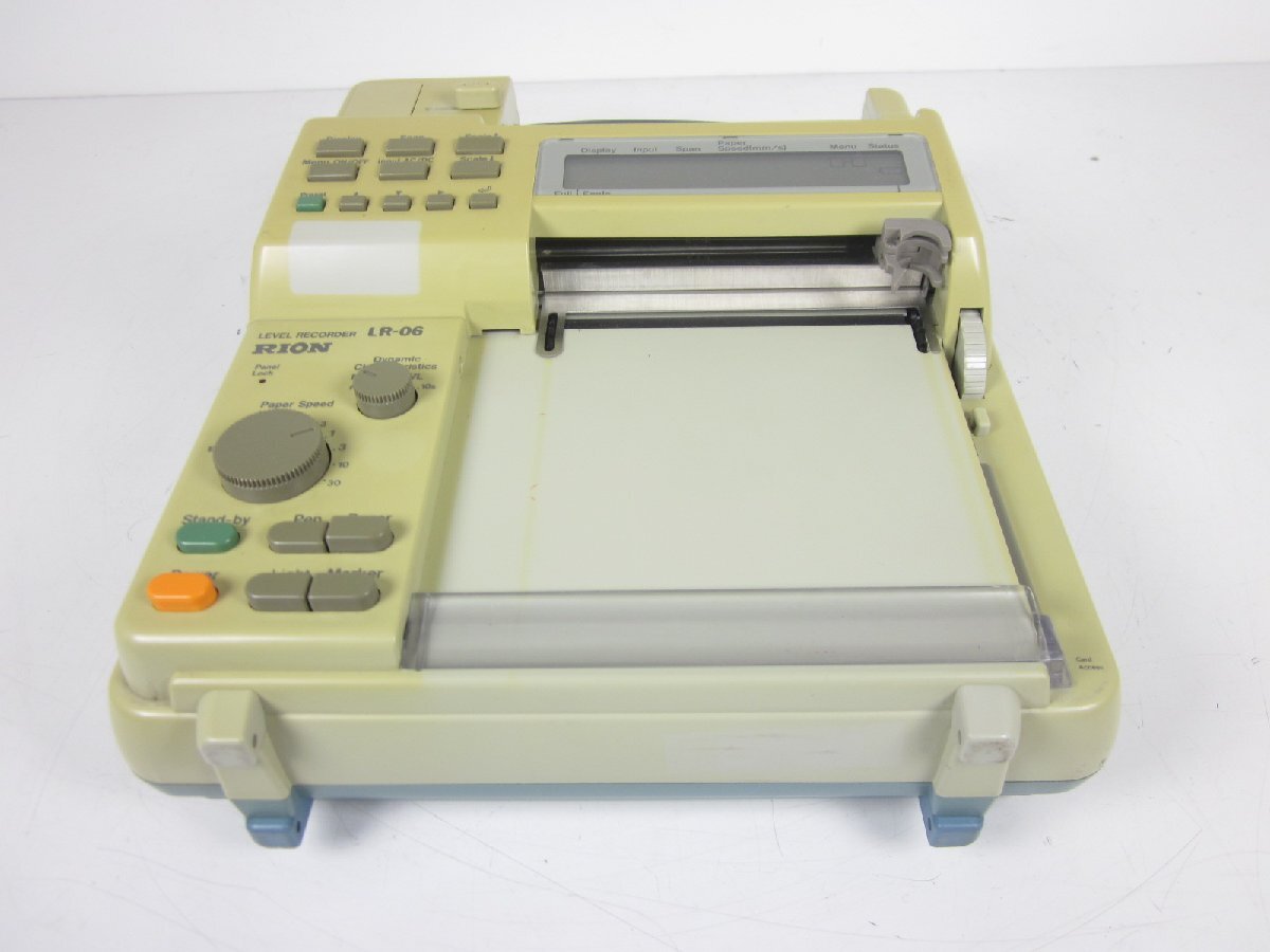 Rion LR-06 Level Recorder 1ch 100mm [x1230681369]