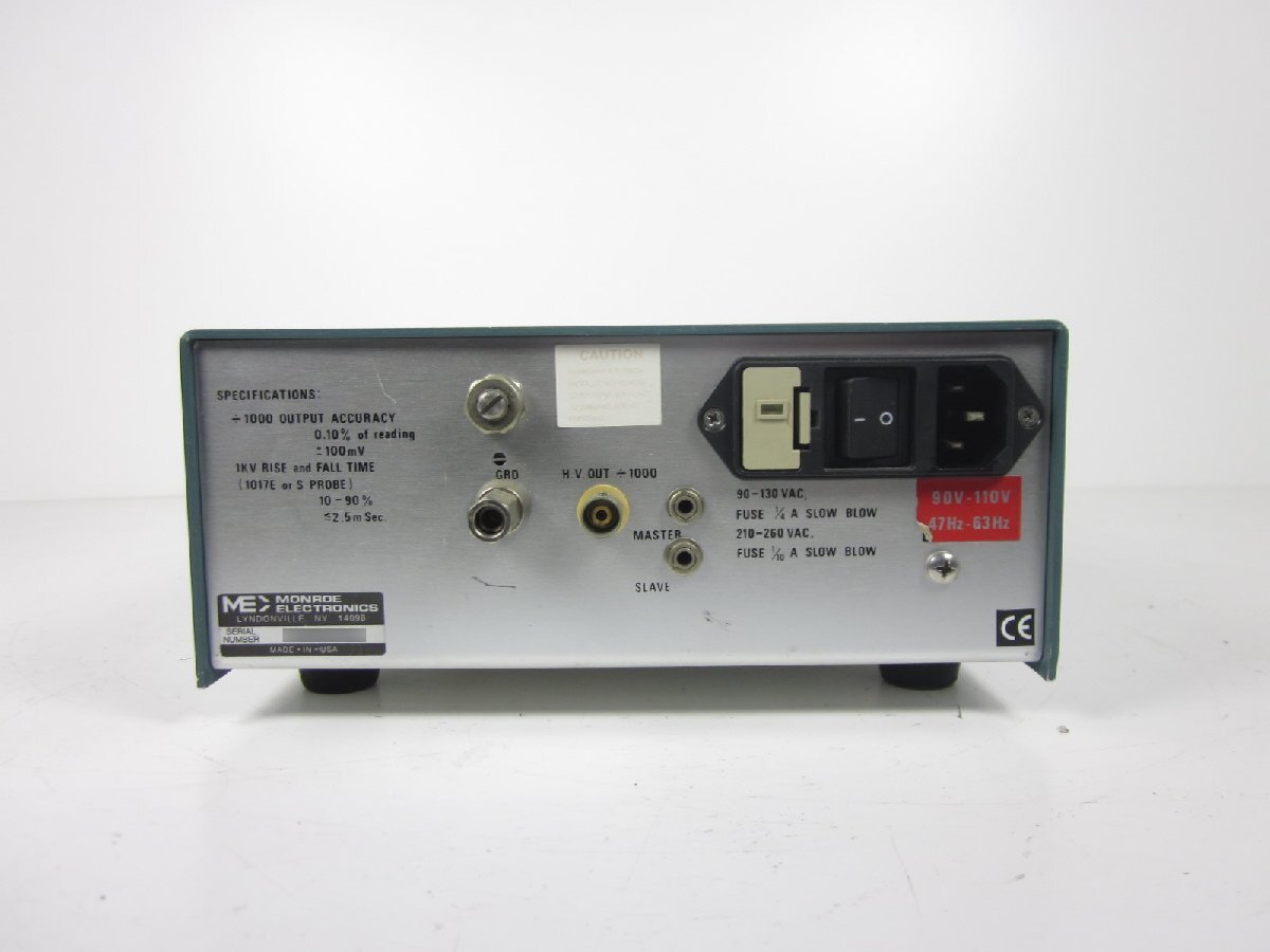 Monroe 244 Electrostatic Surface Voltmeter DC 0-3kV [g1230683142]