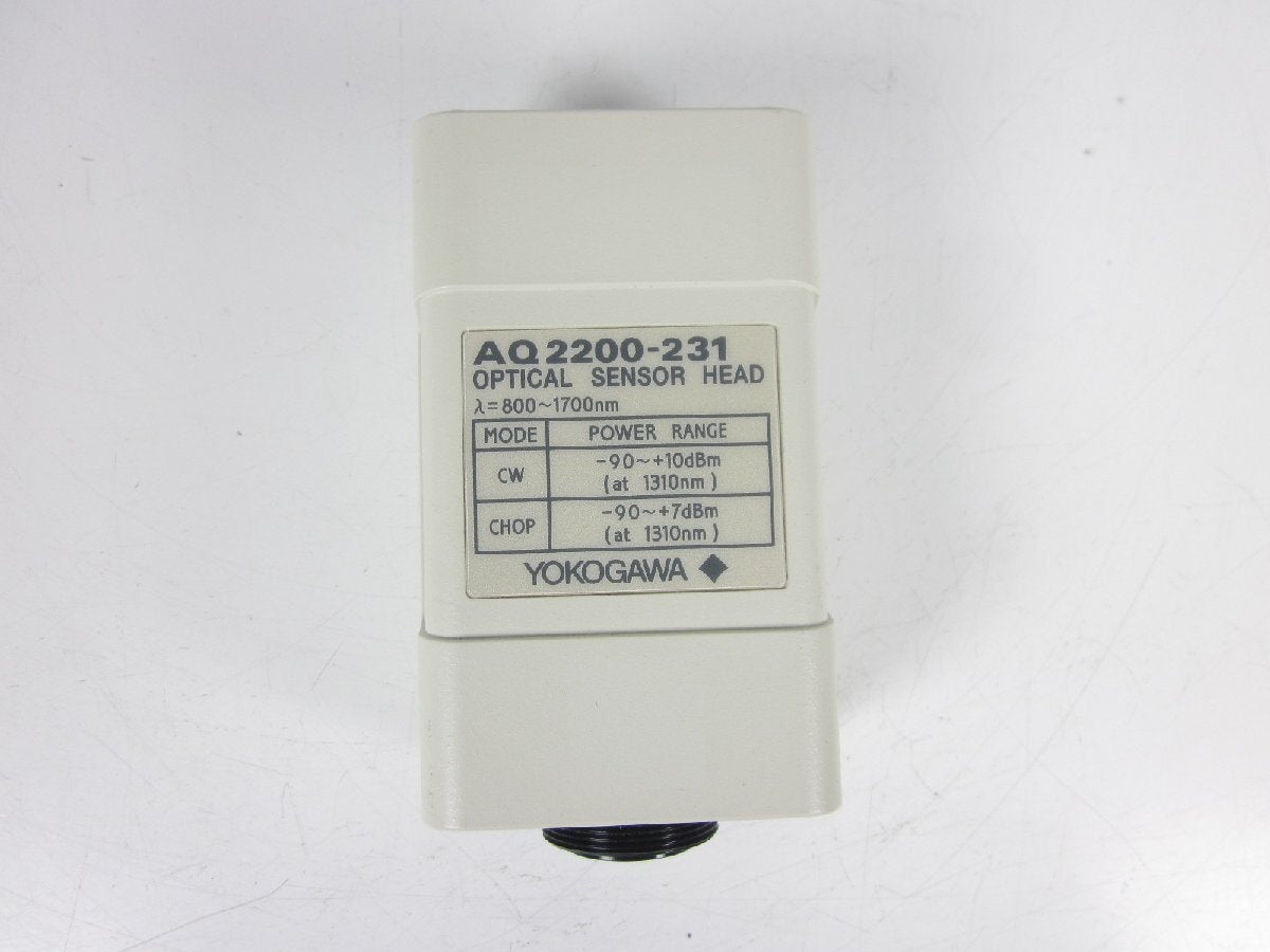 Yokogawa AQ2200-231 Optical Sensor Head 800-1700nm [g1230687031]