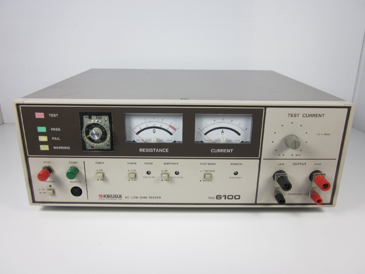 Kikusui TOS6100 AC Earth Continuity Tester [e1230695244]