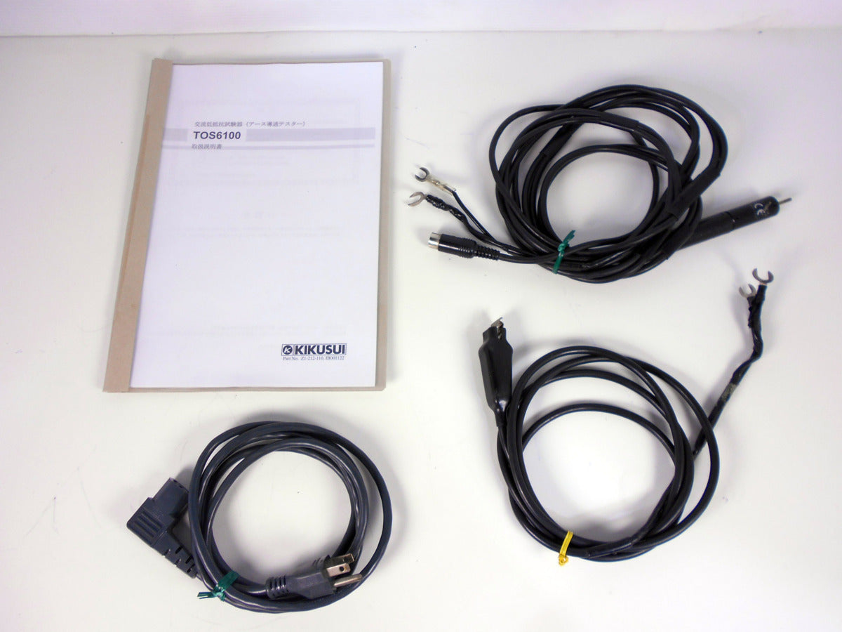 Kikusui TOS6100 AC Earth Continuity Tester 0-30A [w1230689025]