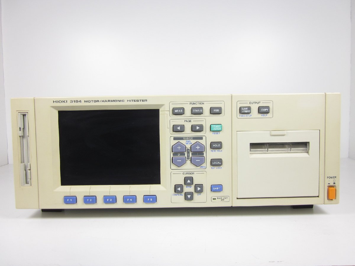 Hioki 3194 Motor/Harmonic HiTester Power Meter [f1230685127]