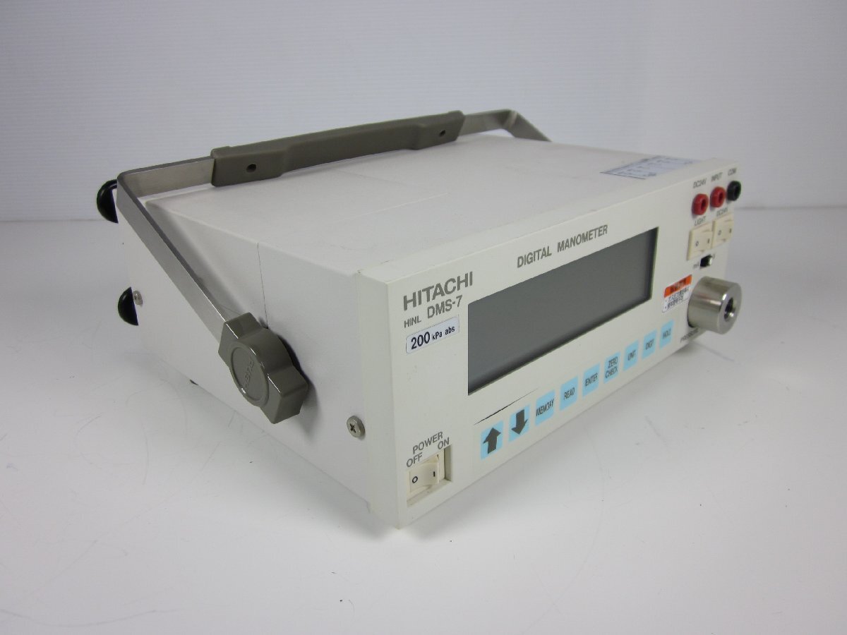Hitachi DMS-7-200A Digital Manometer Absolute Pressure 200kPa [1230690103]