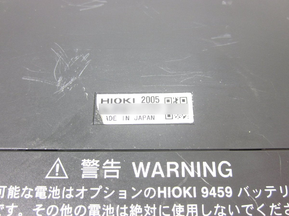 Hioki 3351T Power Line Monitor Single Phase and Three Phase 12 ch [1230684290]