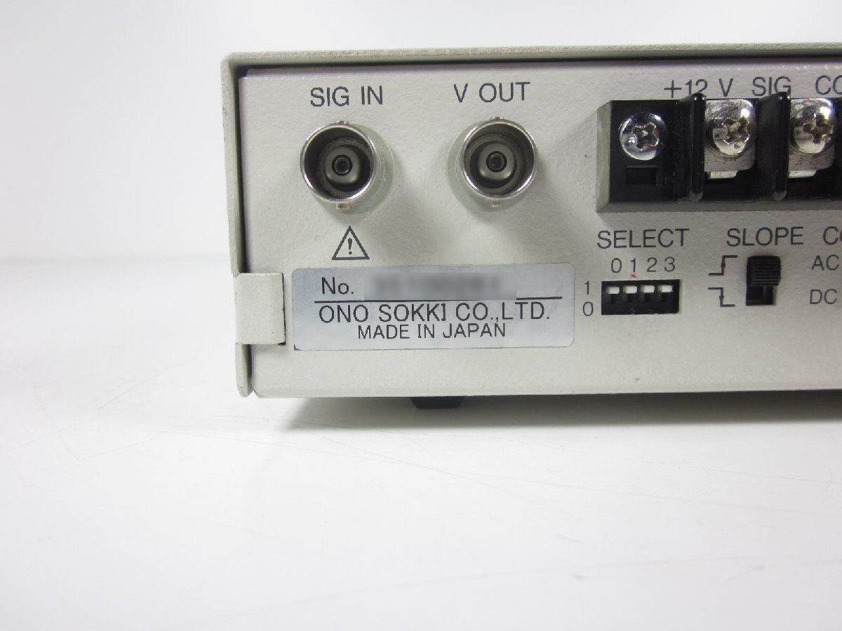 Ono Sokki FV-1300 High Speed F/V Converter 1-20kHz [x1230677784]