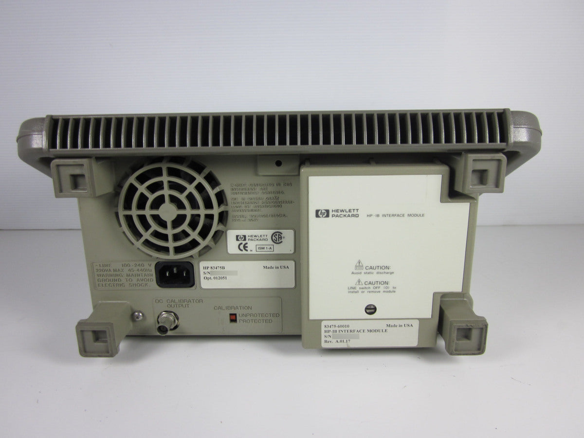 Agilent 83475B Lightwave Communications Analyzer [c1230690926]