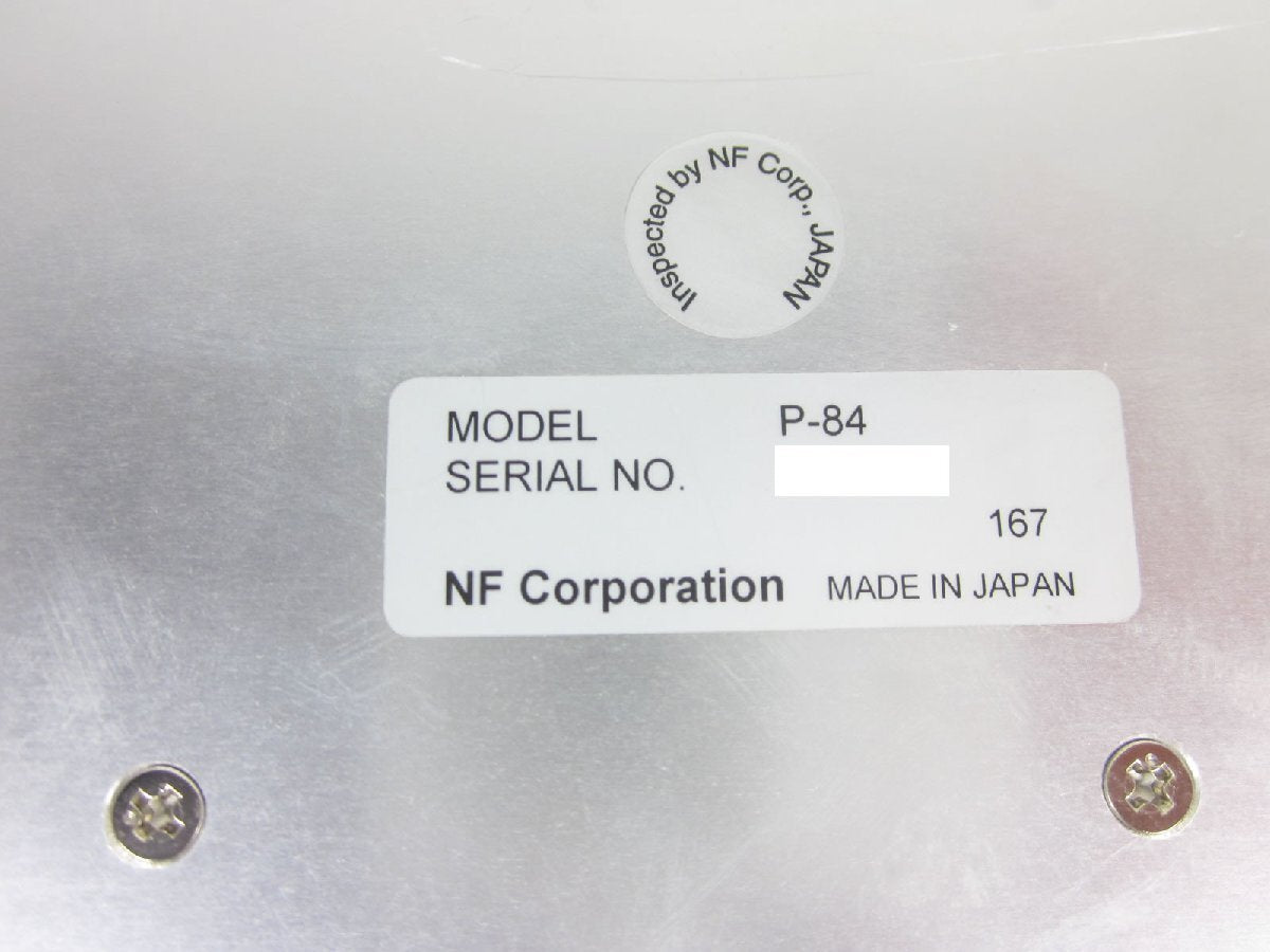 48dB oct Filter P-84 for MS-521/MS-523/MS-525 1Hz-16kHz [q1230686765]