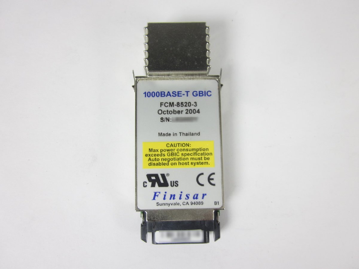 Anritsu G0124A GBIC Adapter 1000BASE-T FCM-8520-3 [j1230692916]
