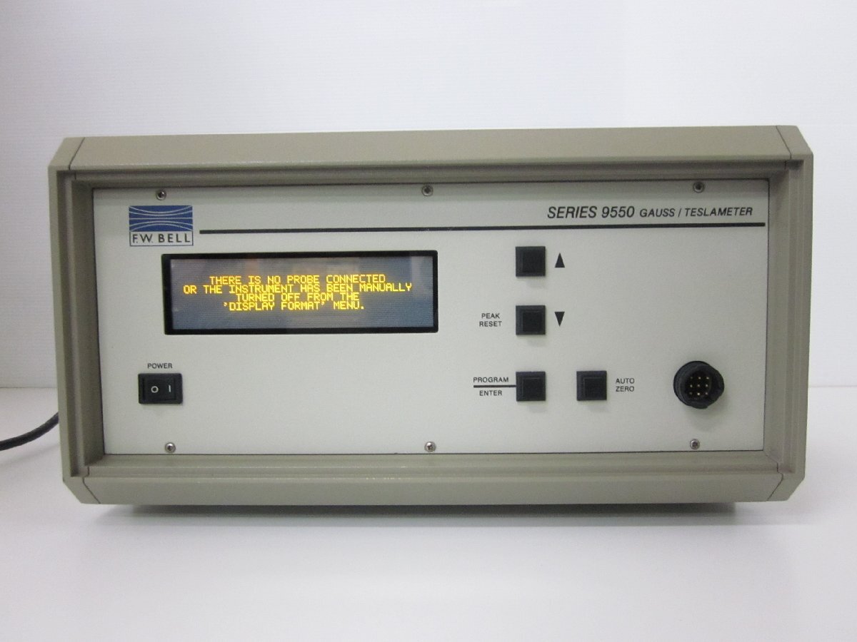F.W. Bell 9550 Gauss/Tesla Meter GPIB 30mG-300kG [e1230699828]
