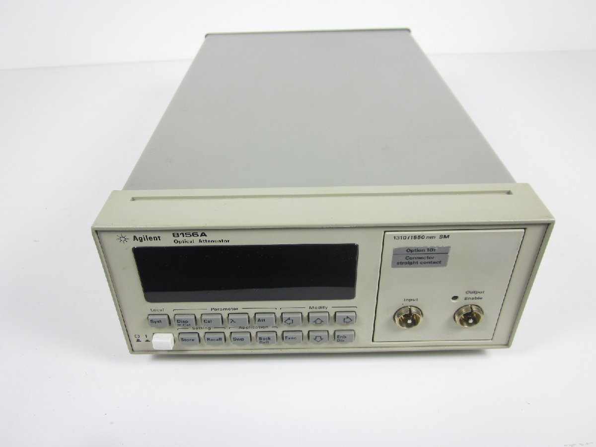 Agilent 8156A Optical Attenuator 60dB 1200-1650nm [q1230681484]